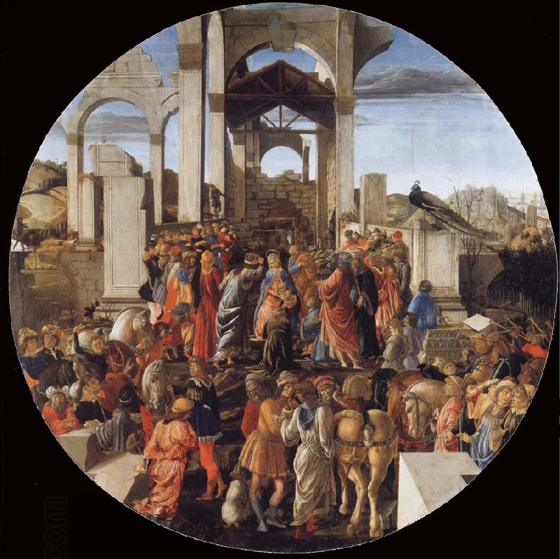 Sandro Botticelli The Adoration of the Kings China oil painting art